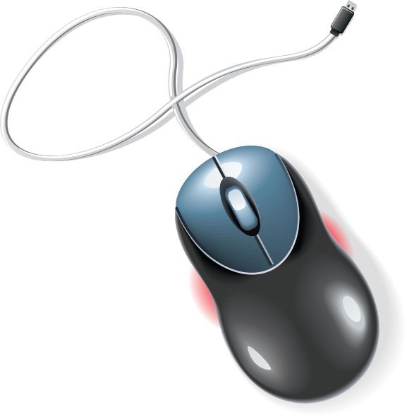 free vector Computer Mouse Vector Illustration